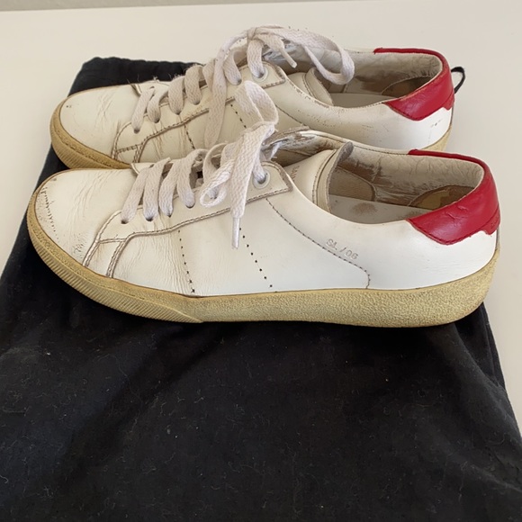 Saint Laurent Court Classic Sneakers - Picture 4 of 8